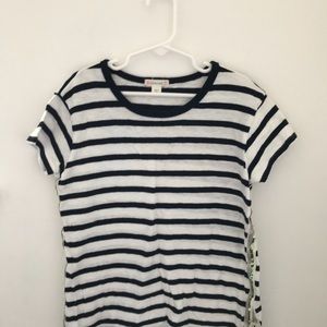 Stripped crew cuts t-shirt